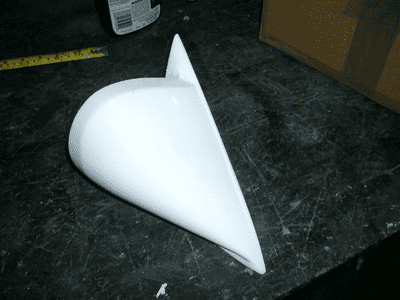 Mitsubishi Evo 4-6 Gp A GRP Mirror R/H. RT0066/ME