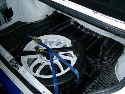 Mitsubishi Evo 7,8,9 Carbon Boot Liner. RT0352/MI