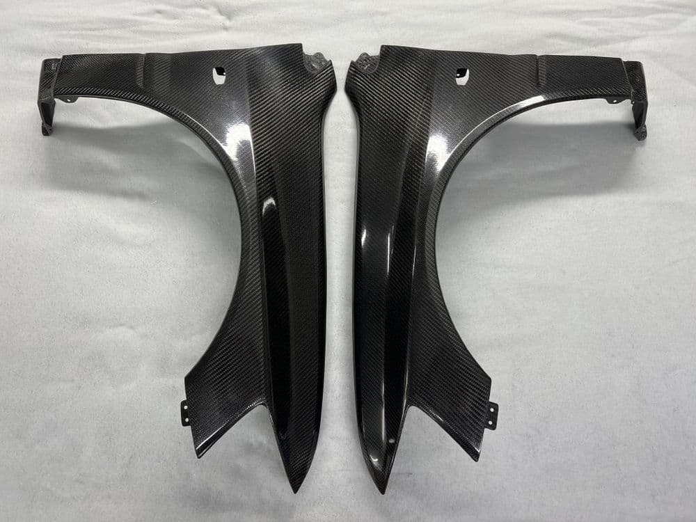 Mitsubishi Evo 7/8/9 Front Wings Carbon