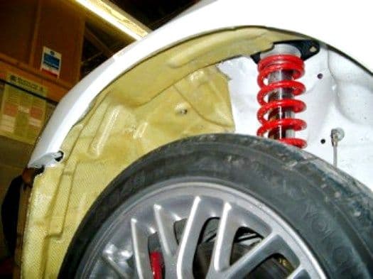 Mitsubishi Evo 7,8,9 Kevlar Wheel Arch Liner L/H. RT0260/MU