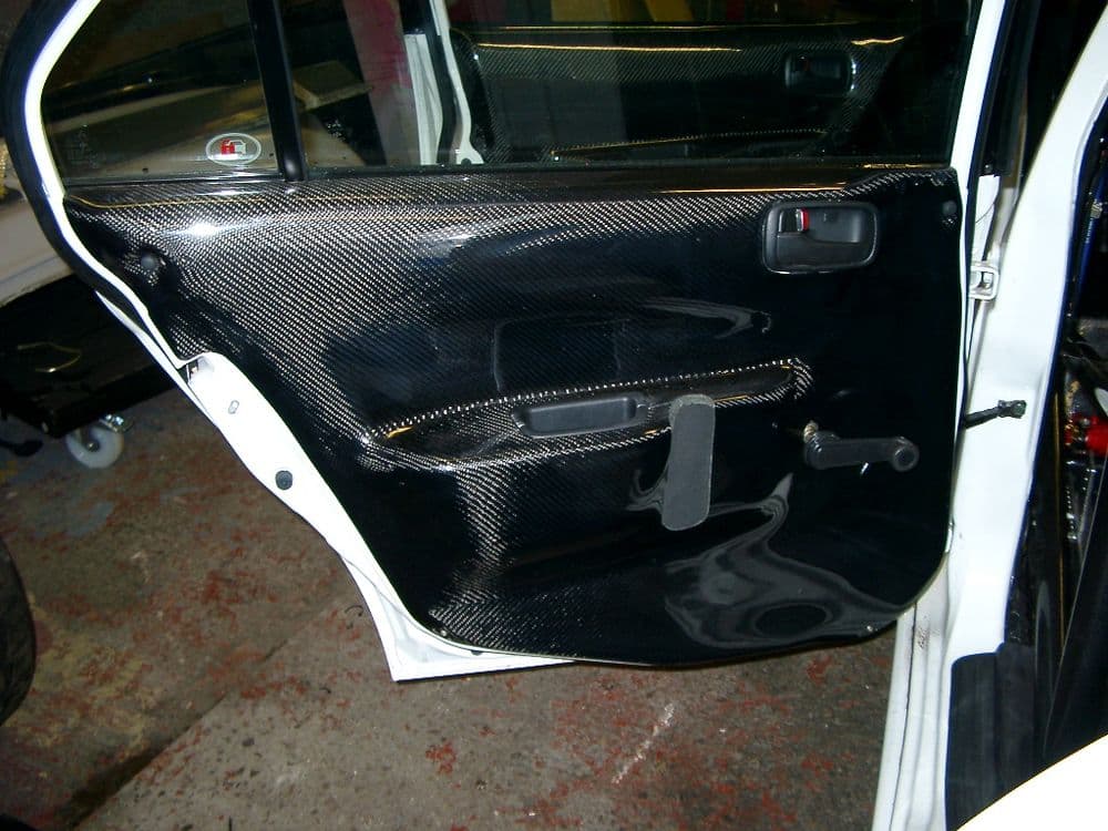 Mitsubishi Evo 7 Carbon Doorcard L/H/R. RT0196/MI