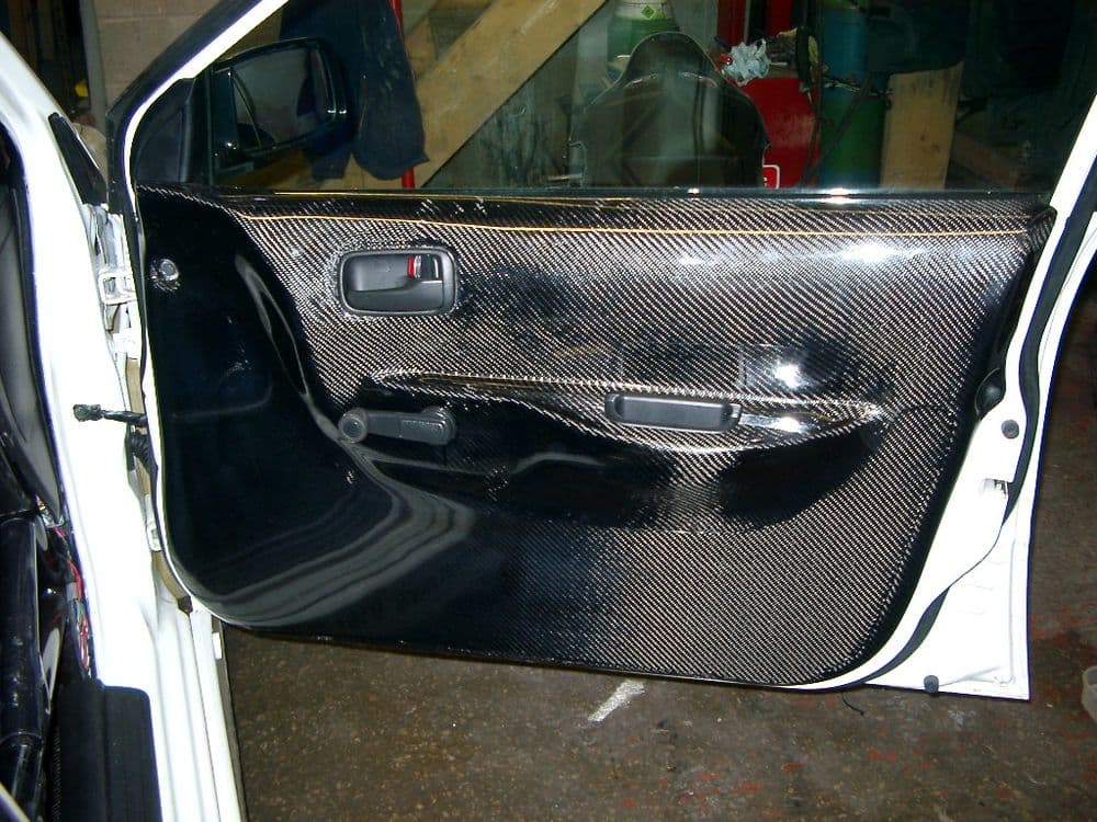 Mitsubishi Evo 7 Carbon Doorcard R/H/F. RT0180/MI