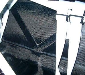 Mitsubishi Evo 7 Carbon Rear Seat Trim Panel. RT0234/MI