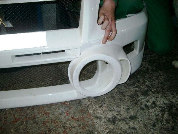 Mitsubishi Evo 7 Corner Pod L/H GRP. RT0262/ME