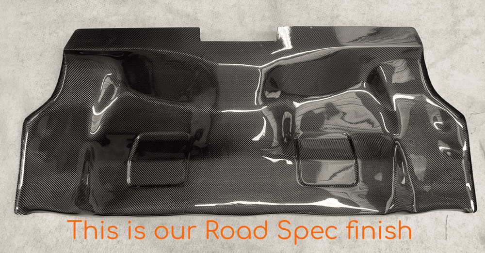 Mitsubishi Evo 8,9 Carbon Rear Seat Trim Panel. RT0325/MI