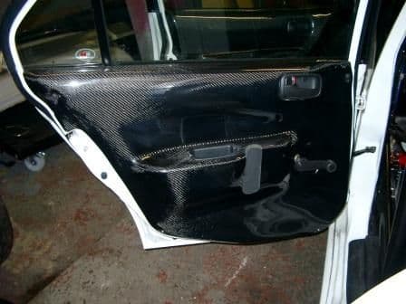 Mitsubishi Evo 8 Carbon Doorcard  L/H/R. RT0636/MI