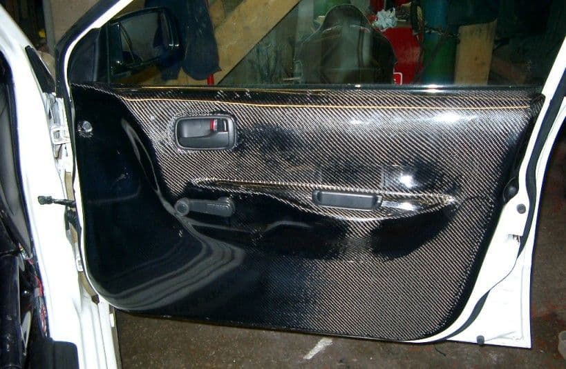 Mitsubishi Evo 8 Carbon Doorcard  R/H/F. RT0635/MI