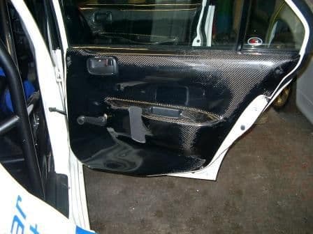 Mitsubishi Evo 8 Carbon Doorcard R/H/R. RT0637/MI