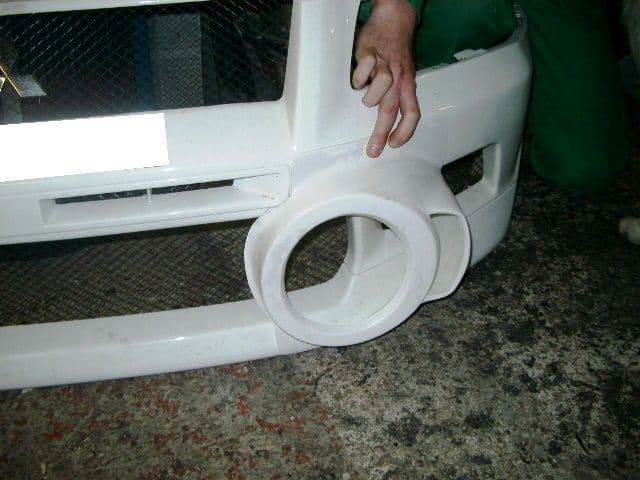 Mitsubishi Evo 8 Corner Pod L/H GRP. RT0330/ME