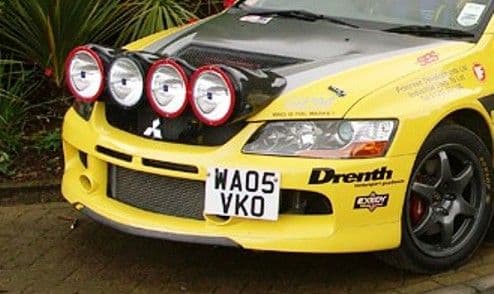 Mitsubishi Evo 9 Lamp pod