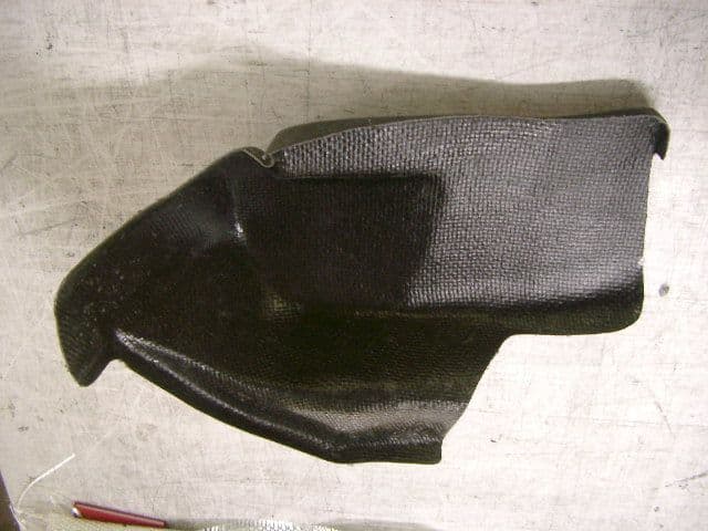 Mitsubishi Evo 9 Rear Bumper Guards Twintex