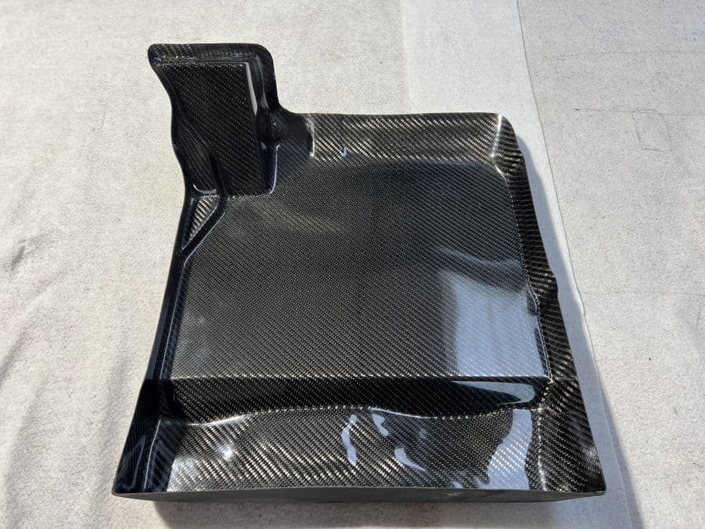 Mitsubishi Evo X Drivers Footwell Carbon LHD