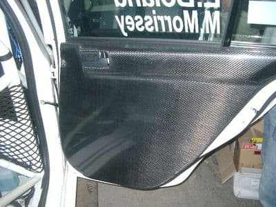 Mitsubishi Evo X Pre-Preg carbon Door Card R/H/R. RT1009/MI
