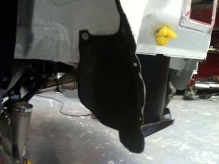 Mitsubishi Evo X Rear Bumper Guard Twintex L/H. RT1139/MU