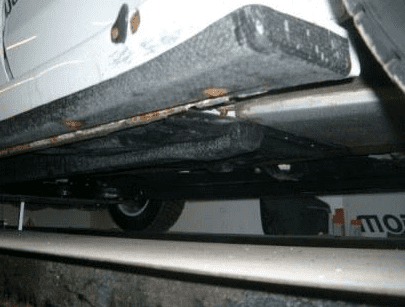 Mitsubishi Evo X Sill Guard Twintex gravel LH. RT1180/MU