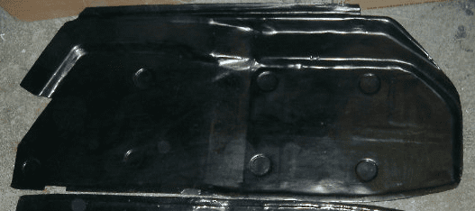 Porsche 911 Epoxy Kevlar Floor Guard R/H. RT1358/ZP