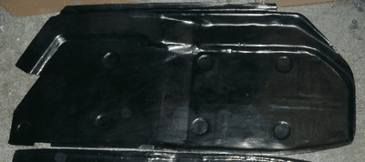 Porsche 911 Epoxy Kevlar Floor Guard R/H. RT1358/ZP