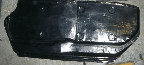 Porsche 911 Historic Spec Epoxy GRP Floor Guard L/H. RT1357/ZP