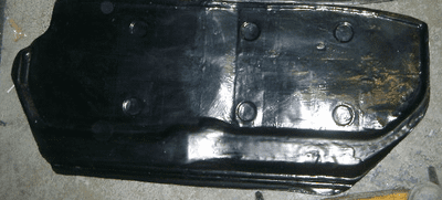 Porsche 911 Historic Spec Epoxy GRP Floor Guard L/H. RT1357/ZP