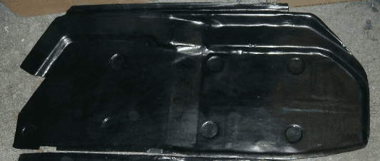 Porsche 911 Historic Spec Epoxy GRP Floor Guard R/H. RT1356/ZP