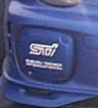 Subaru Impreza Series 5 GRP Spot Lamp Cover L/H. RT0300/SE