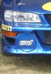 Subaru Impreza WRC 97-2000 GRP Spot Lamp Cover L/H. RT0172/SE