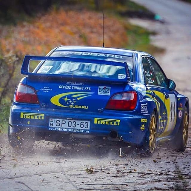 Subaru Impreza WRC S7-8 Rear Bumper