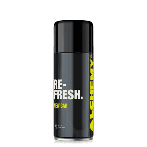 Alchemy Re-Fresh Odour Bomb - New Car Scent - 150ml Aircon Attacking Bacteria