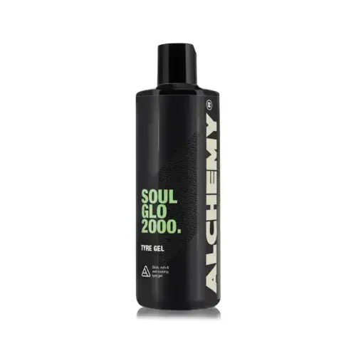 Alchemy Soul Glo 2000 Tyre Gel - 500ml, Slick, Rich, Nourishing & Long Lasting