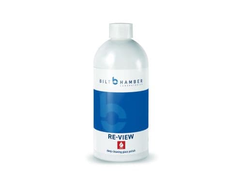 Bilt Hamber Re-View Deep Cleaning Glass Polish 500ml, Glass Contaminating Films