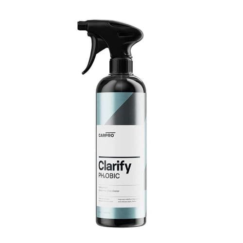 CarPro Clarify Phobic - 500ml Glass Cleaner Adds Hydrophobic Protection