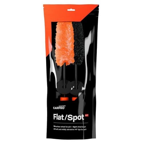 CarPro FlatSpot Wheel Brush Set Keeping Your Barrel & Rims Spotless Two Sizes