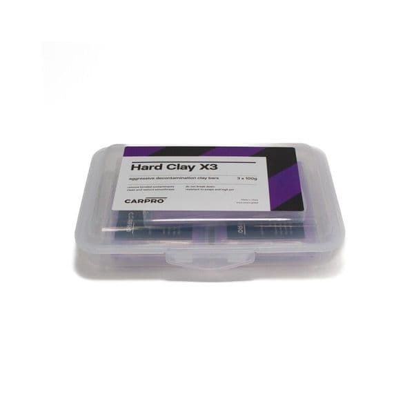 CarPro HARD Clay Bars - 3 PACK Hard Decontamination