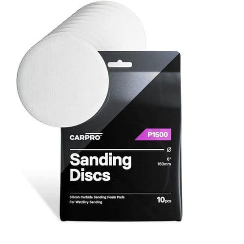 CarPro Sanding Disc 1500p - 130mm - 5" -10 PACK Efficiently Remove Paint Defects