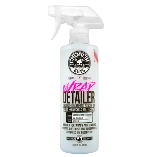 Chemical Guys Wrap Detailer Gloss Enhancer & Protectant 473ml UV Blockers