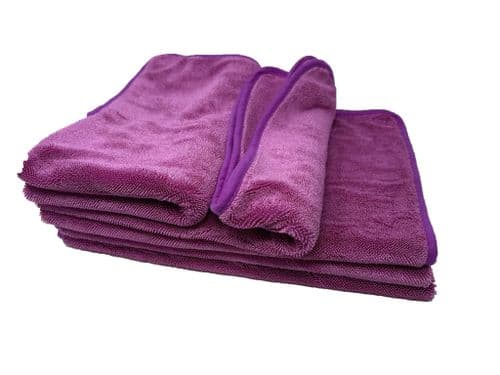 CLEARANCE - Drying Towel Triple Loop Drying Towel 60cm x 80cm High Absorbancy 600gsm x 5