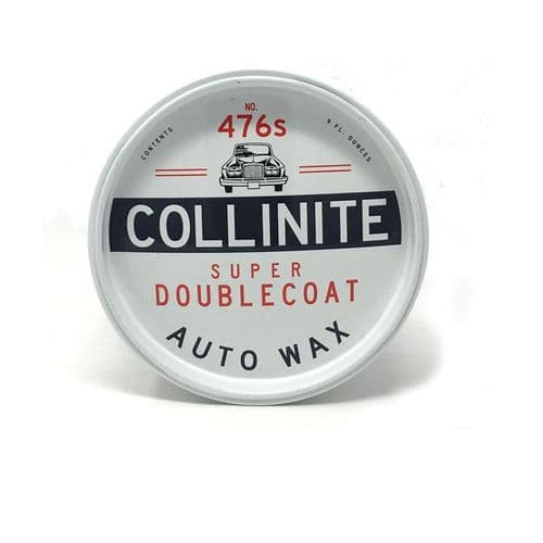 Collinite 476S Super Double Coat Auto Wax - 9oz, High Gloss Carnauba-Based Paste