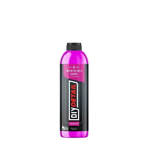 DIY Detail Incredible Suds Shampoo – 473ml Thick & Slick Car Foam Soap Bubbles