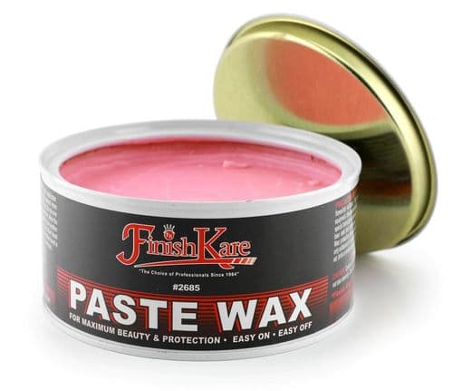 Finish Kare Pink Paste Wax - Paint A Wet Look & Great Gloss, Paint Protection