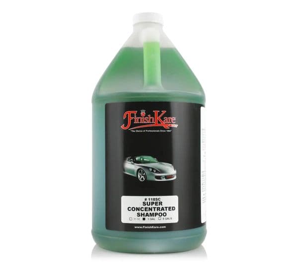 Finish Kare Super Concentrated Shampoo - Leaves Clean High Gloss Finish - 3.78L