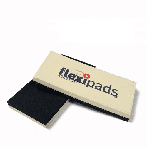 Flexipads Wetsanding Hand Backing Pad - Sanding Block - Orange Peel 56004 -Single Pad