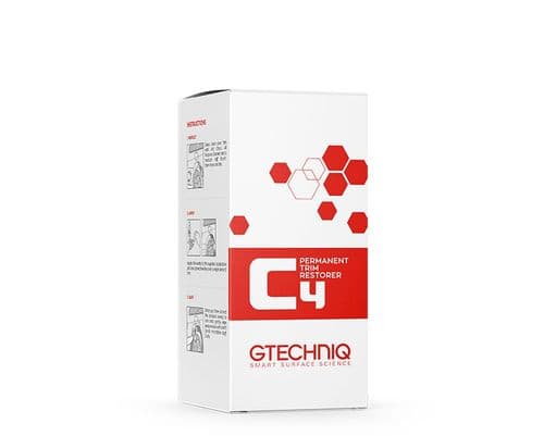 Gtechniq C4 Permanent Trim Restorer 30ml, Up to 2 Years, Restores Trim