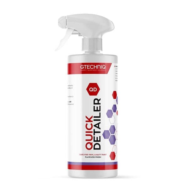 Gtechniq QD Quick Detailer 500ml, Safe For Matt Paint & Vinyl, Flawless Finish