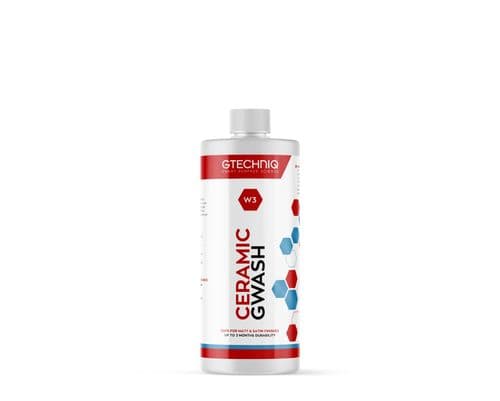 Gtechniq W3 Ceramic GWash Shampoo Extreme Dirt Repellency 500ml Up to 3 Months Durability