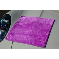 Mammoth Supasoft Korean Buffing Towel Purple 40x40m 520gsm Edgeless Design