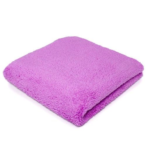Mammoth Supasoft Korean Buffing Towel Purple 40x40m 520gsm Edgeless Design