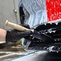 Maxshine Premium Exterior Detailing Brush – Stiff Bristles 2″ Natural Bristles