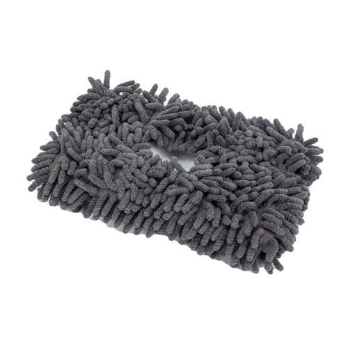 Maxshine Replacement Headcover For IncrediStick Grey Chenille Removes Dust Dirt