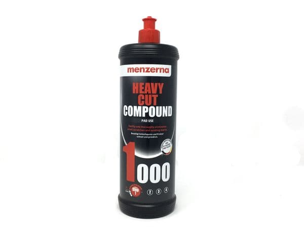 Menzerna 1000 Heavy Cut Compound 1L, Eliminates Scratches, Overspray