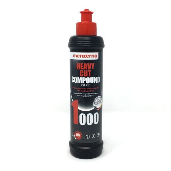 Menzerna 1000 Heavy Cut Compound 250ml, Eliminates Scratches, Overspray